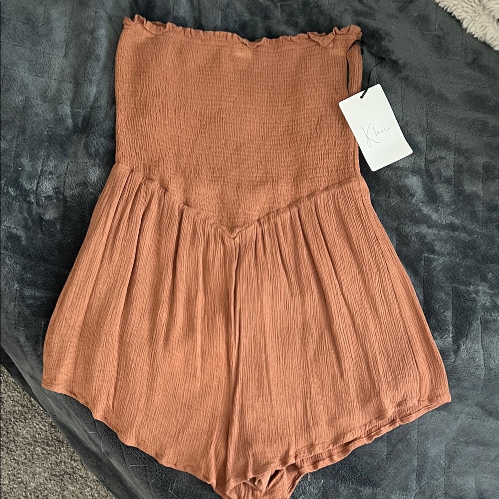 Klesis Women's Rust romper